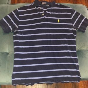 Ralph Lauren Polo Blue Striped Shirt